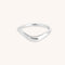 Wave Ring in Silver
