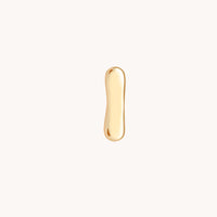 I Initial Click Charm in Solid Gold