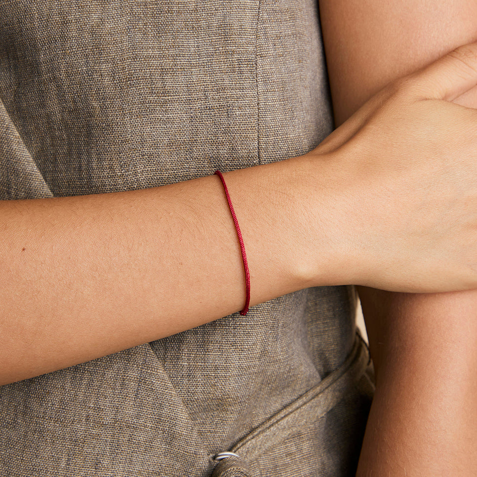 Story Strand Bracelet in Red