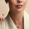 Molten Coin Pendant in Solid Gold