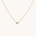 Opal Bezel Pendant Necklace in Gold-Astrid &amp; Miyu