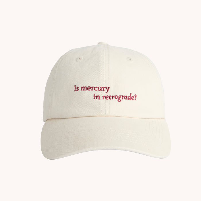 Mercury in Retrograde Cap in Pearl Blush-Astrid &amp; Miyu