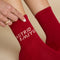 Festive Socks in Red-Astrid &amp; Miyu