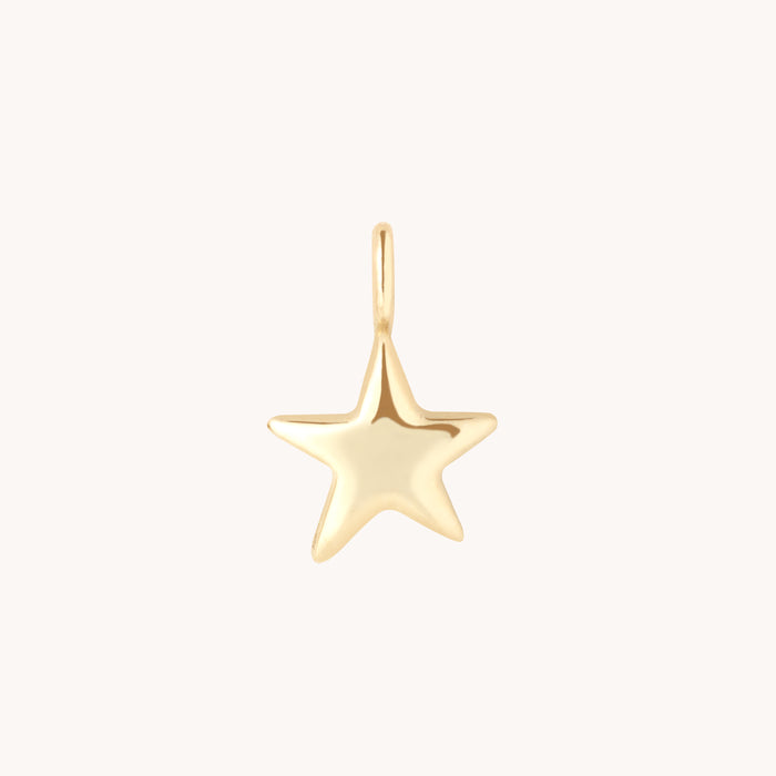 Star Charm 9k Gold