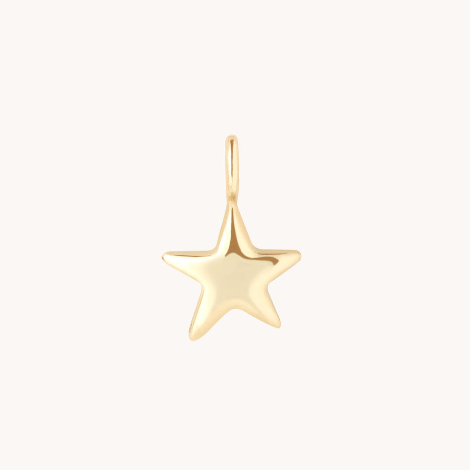 Star Charm 9k Gold
