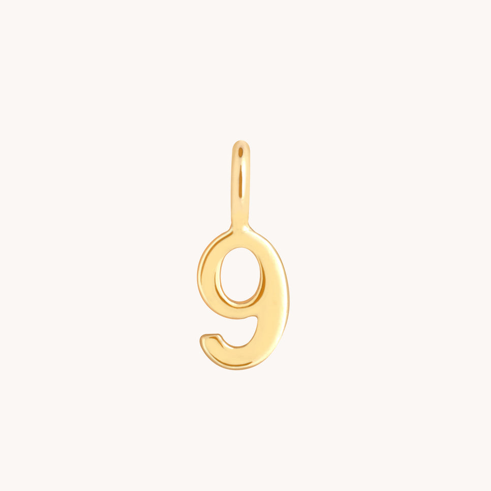 9 Charm 9k Gold