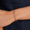 Illusion Double Chain Bracelet in Gold