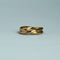 Crossover Illusion Band Ring in Gold