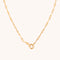 Hardware Chain Necklace in Gold