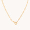 Hardware Chain Necklace in Gold-Astrid &amp; Miyu
