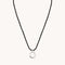 Hardware Pendant Cord Necklace in Silver-Astrid &amp; Miyu