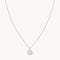 Aries Zodiac Pendant Necklace in Silver