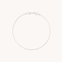 Essential Box Chain Bracelet in Silver