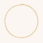 Infinite Slim Chain Necklace in Gold