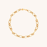 Bold Link Chain Bracelet in Gold