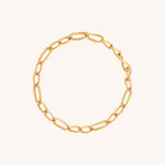 Infinite Slim Chain Bracelet in Gold