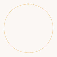 Bold Astrid Chain Necklace in Solid Gold