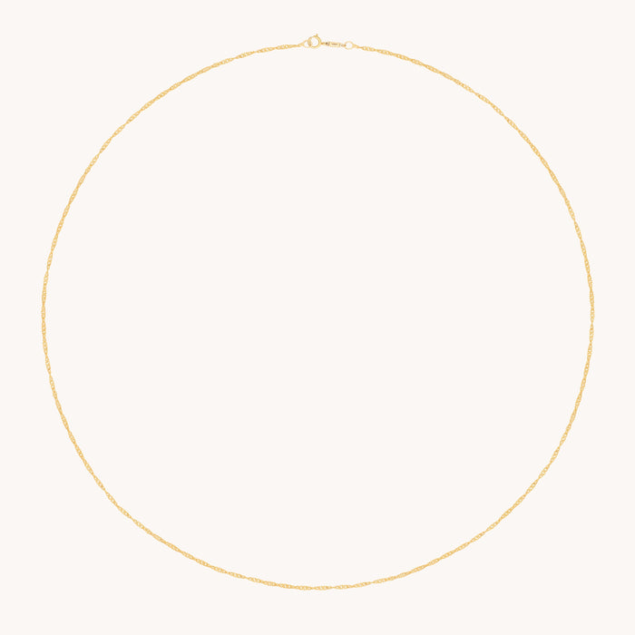 Charm Compatible Necklaces & Bracelets - Astrid Chain Necklace in Solid Gold - - Astrid &amp; Miyu