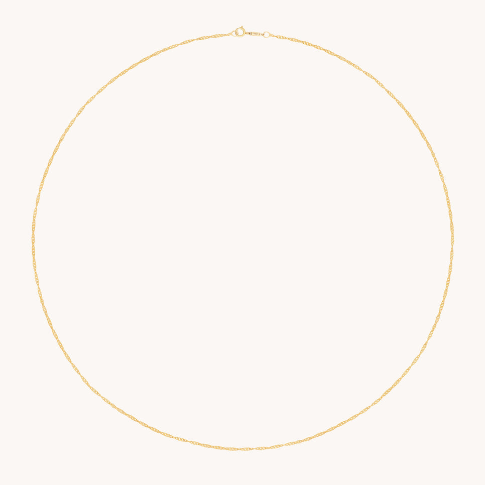 Charm Compatible Necklaces & Bracelets - Astrid Chain Necklace in Solid Gold - - Astrid &amp; Miyu