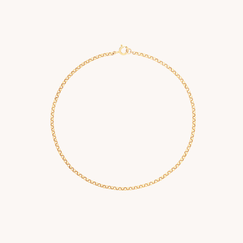 Chelsea Chain Bracelet in Solid Gold