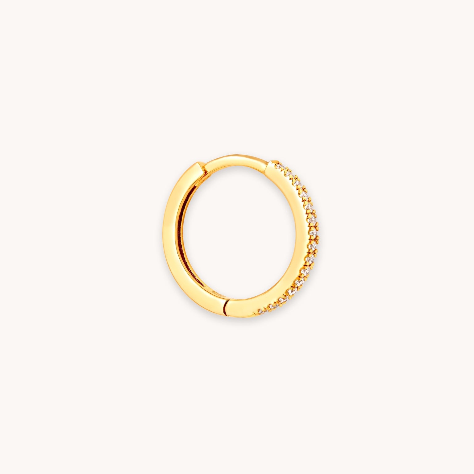 Jewelled Hoop in Gold