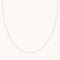 Gold Necklaces - Marylebone Chain Necklace in Solid White Gold - - Astrid &amp; Miyu