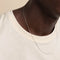 Gold Necklaces - Marylebone Chain Necklace in Solid White Gold - - Astrid &amp; Miyu