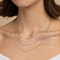Gold Necklaces - Marylebone Chain Necklace in Solid White Gold - - Astrid &amp; Miyu