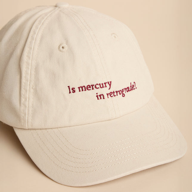 Mercury in Retrograde Cap in Pearl Blush