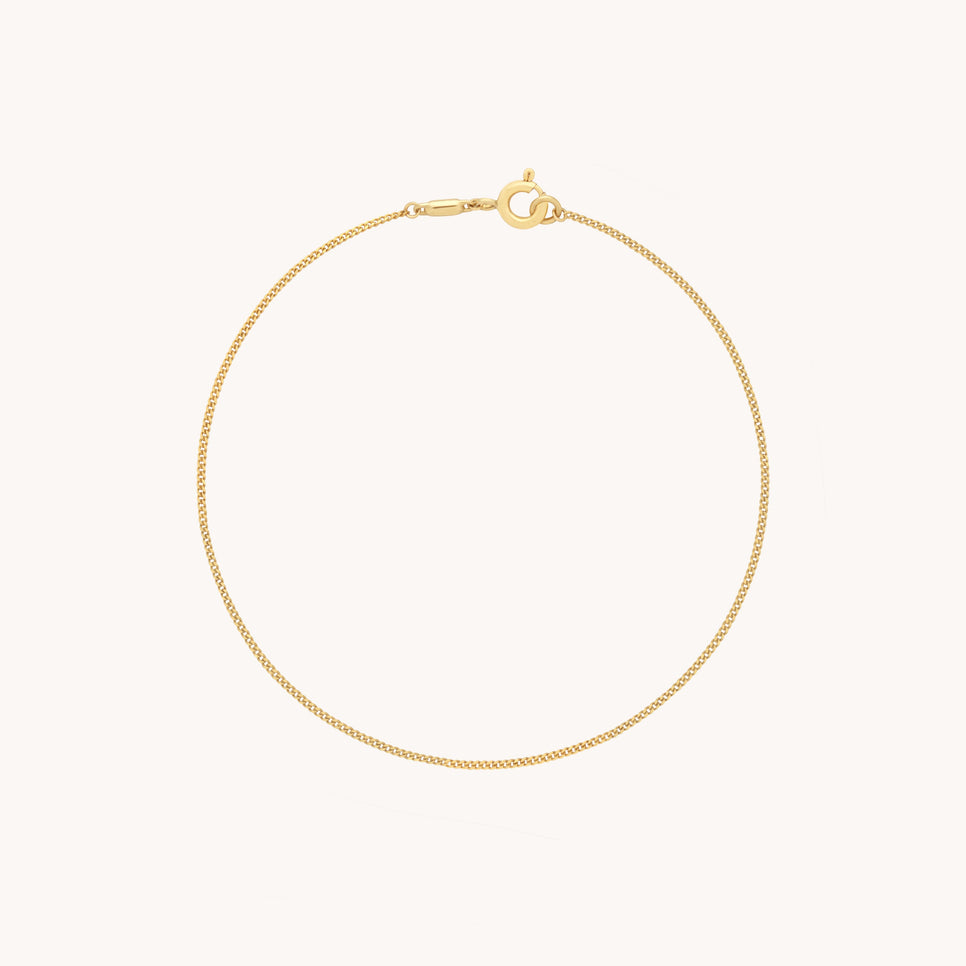Bracelets - Miyu Chain Bracelet in Solid Gold - - Astrid &amp; Miyu