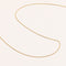 Charm Compatible Necklaces & Bracelets - Miyu Chain Necklace in Solid Gold - Chain Necklace - Astrid &amp; Miyu