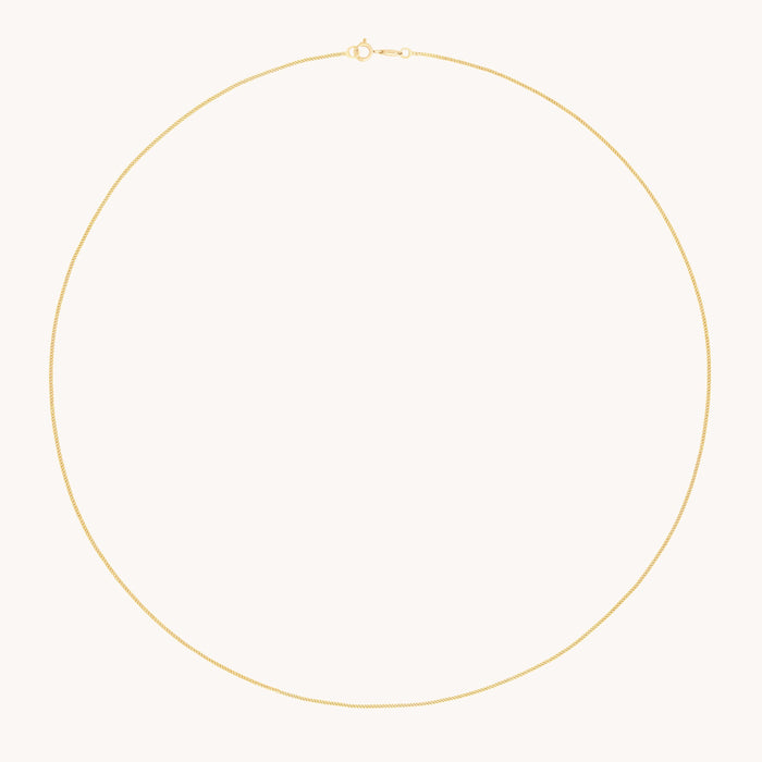 Charm Compatible Necklaces & Bracelets - Miyu Chain Necklace in Solid Gold - Chain Necklace - Astrid &amp; Miyu