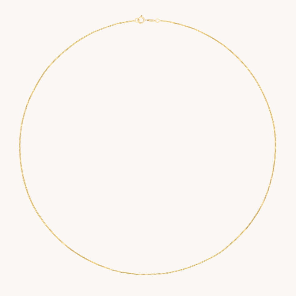 Charm Compatible Necklaces & Bracelets - Miyu Chain Necklace in Solid Gold - Chain Necklace - Astrid &amp; Miyu
