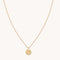 Sagittarius Zodiac Pendant Necklace in Gold