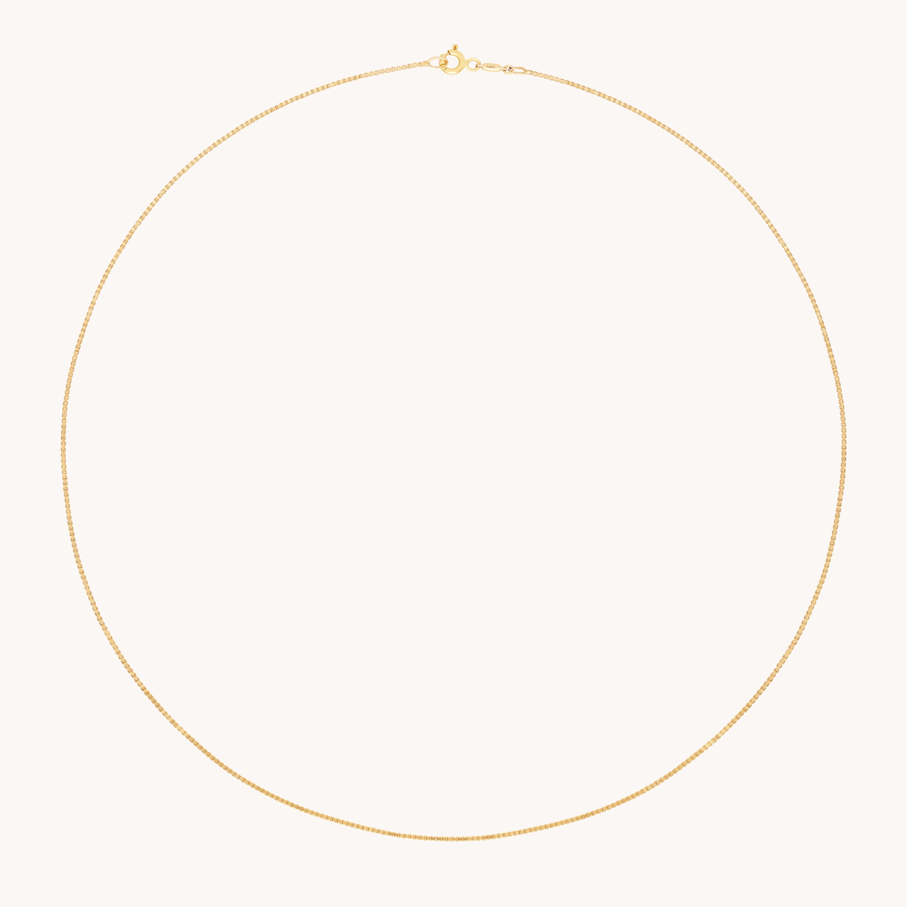 Charm Compatible Necklaces & Bracelets - Shoreditch Chain Necklace in Solid Gold - Necklaces - Astrid &amp; Miyu