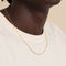 Charm Compatible Necklaces & Bracelets - Soho Chain Necklace in Solid Gold - Chain Necklace - Astrid &amp; Miyu