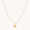 Taurus Zodiac Pendant Necklace in Gold
