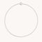 T-Bar Chain Necklace in Silver