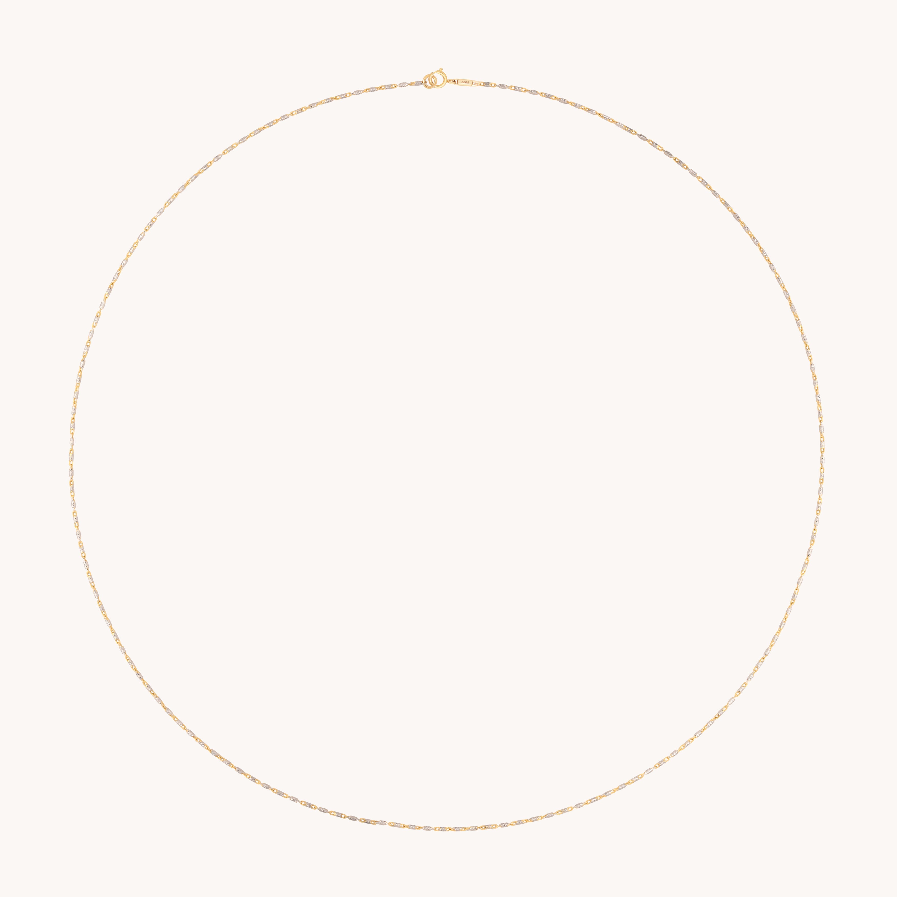 Carnaby Story Chain Necklace in Mixed Metal