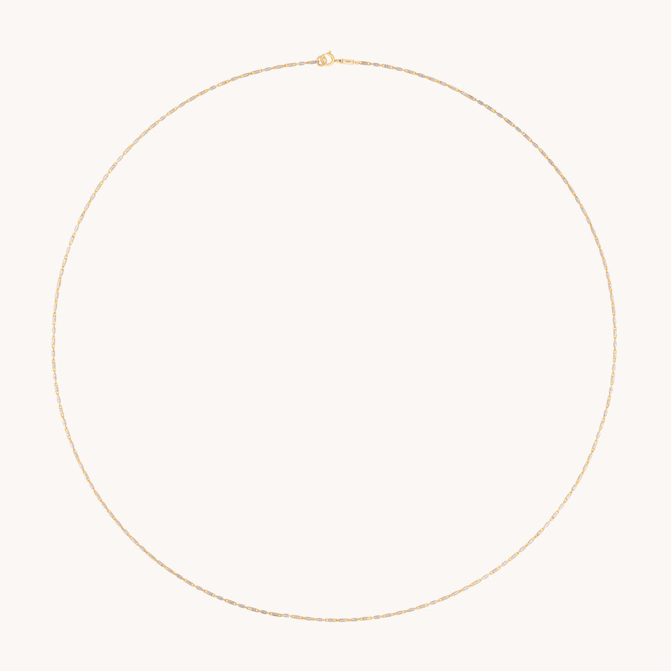 Carnaby Story Chain Necklace in Mixed Metal