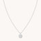 Virgo Zodiac Pendant Necklace in Silver