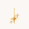 Cosmic Cluster Charm 9k Gold