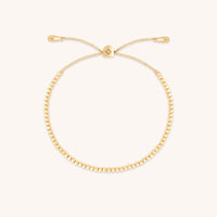 Beaded Bracelet in Solid Gold
