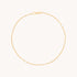 Astrid Chain Anklet in Solid Gold