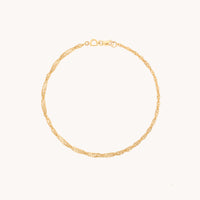 Bold Astrid Chain Bracelet in Solid Gold