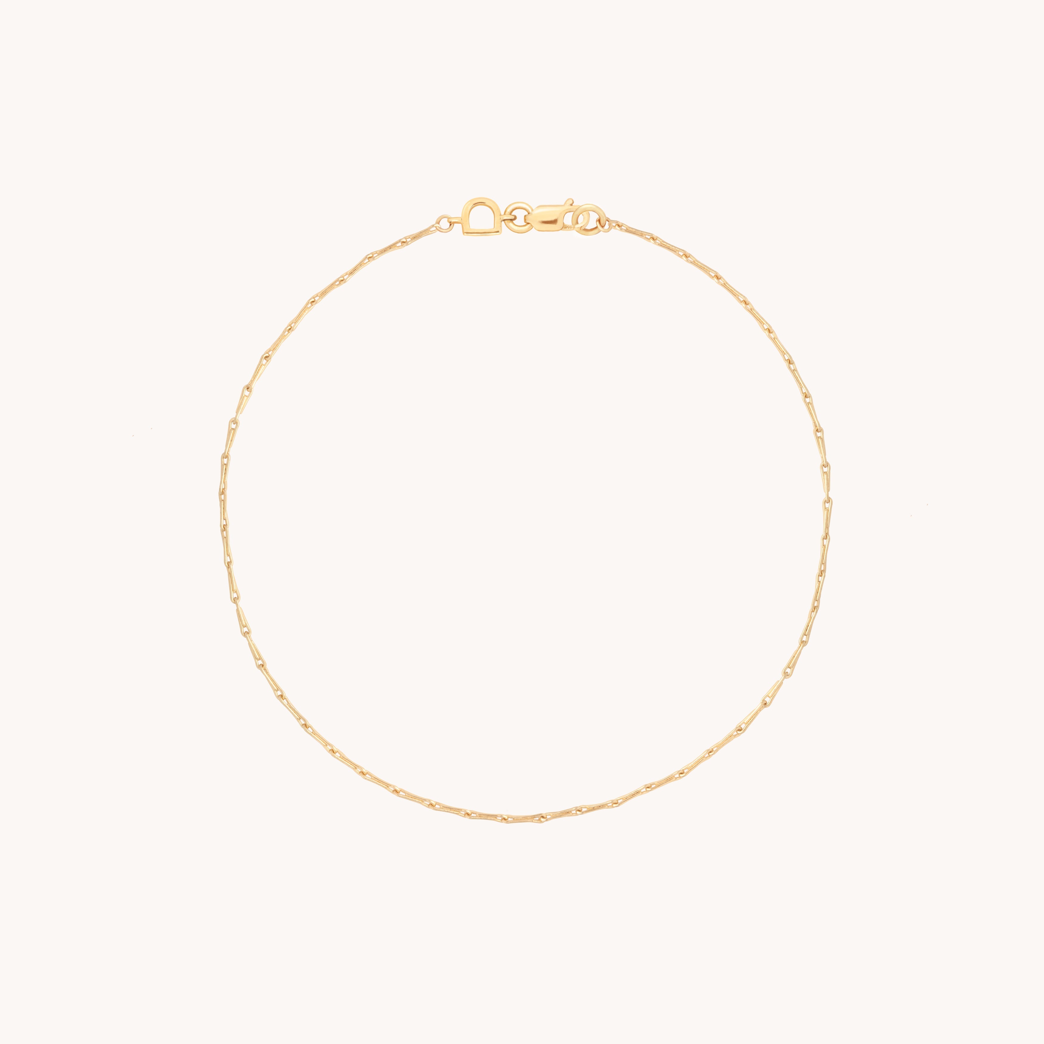 Marylebone Chain Bracelet in Solid Gold