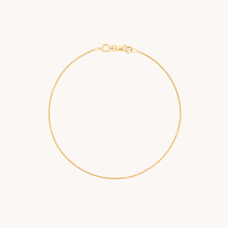 Shoreditch Chain Bracelet in Solid Gold