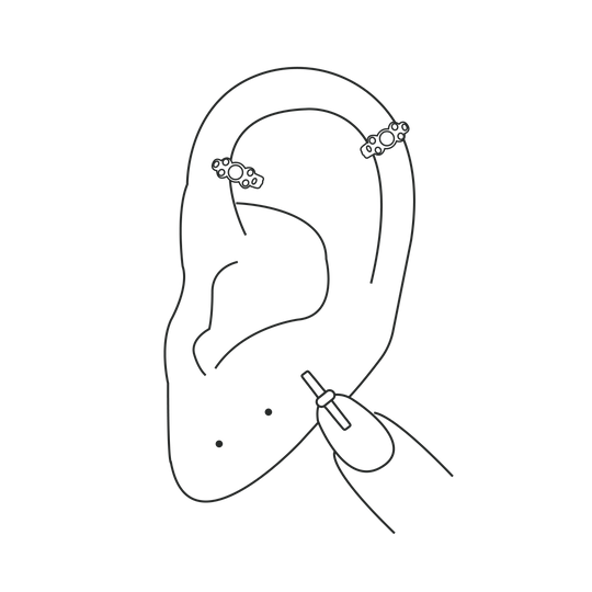How To Wear Cartilage Hoops Astrid & Miyu