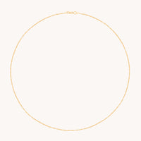 Astrid Chain Necklace in Solid Gold