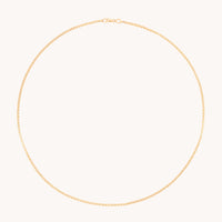 Chelsea Chain Necklace in Solid Gold